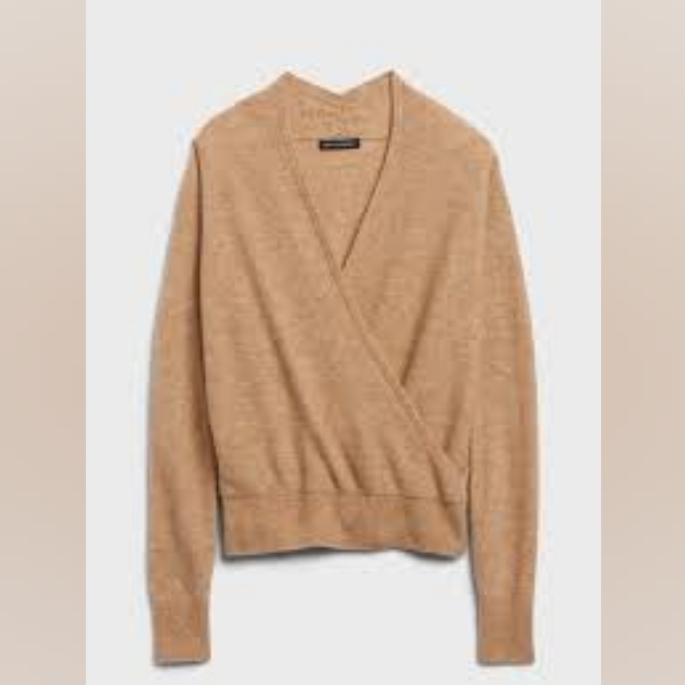 Banana Republic Aire Wrap Sweater